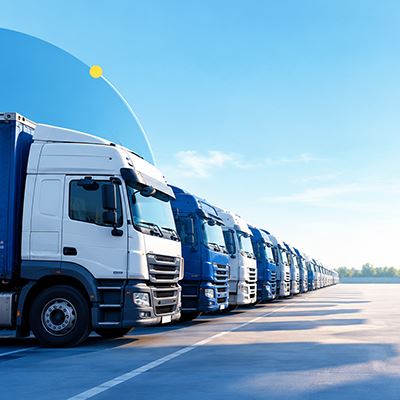 FULL TRUCKS, EMPTY DOCKS