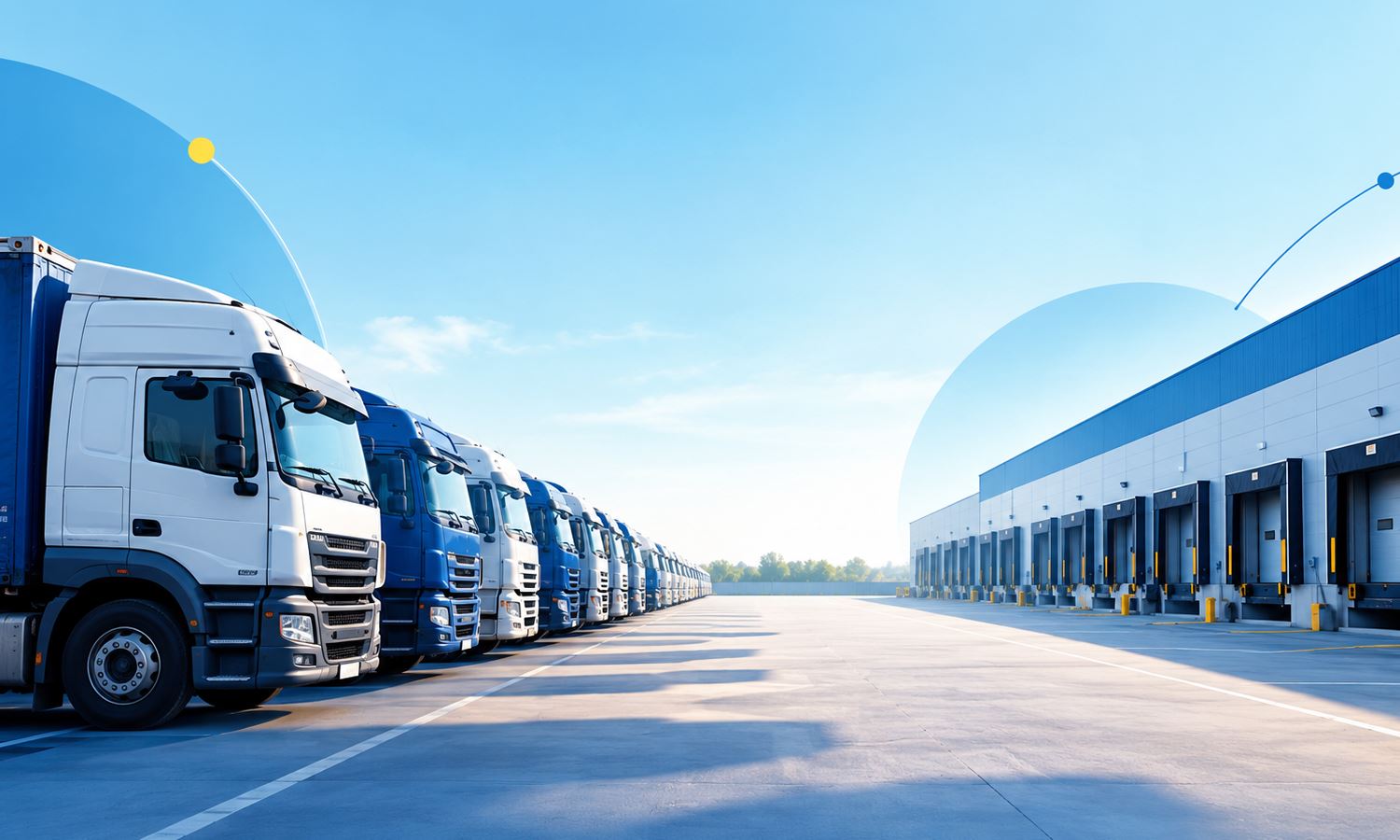 FULL TRUCKS, EMPTY DOCKS