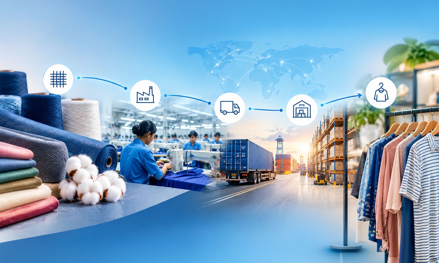 FROM FABRIC TO FASHION: NAVIGATING THE COMPLEXITY OF THE GARMENT SUPPLY CHAIN